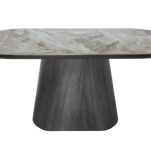 Стіл Клемент ( Clement Italy grey glossy)