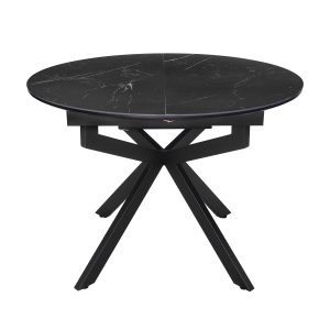 Стіл Атлас (Atlas) R 105(138) Black Matt