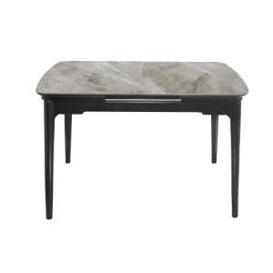 Стіл Аскольд (Askold ) 120(160)*80*75 Italy grey Glossy