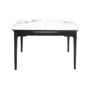 Стіл Аскольд (Askold) 120(160)*80*75 White Glossy