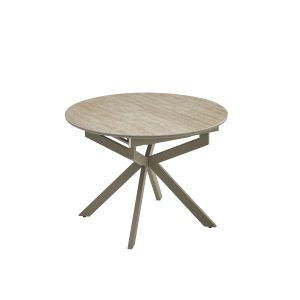 Стіл Атлас (Atlas) R 105(138) beige Roman Stone