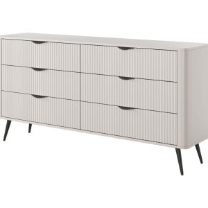 Комод Ланте / Lante з 6 шухлядами 6S/163 Беж Ш163xВ81 см.